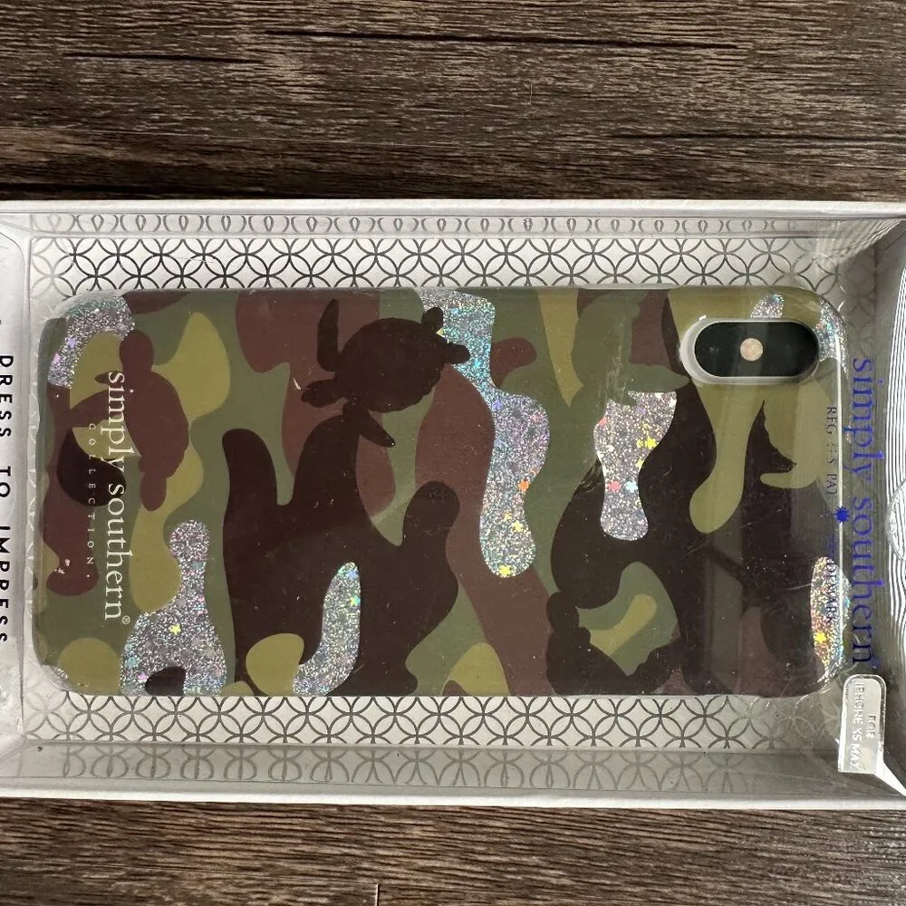 Simply Southern Glitter Camouflage iPhone Case - Fits iPhone